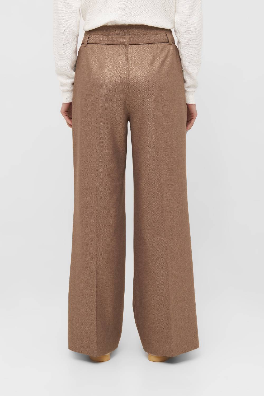 Raffaello Rossi Marlenehose Wide Leg lang High Waist beige: ANAIS Outlet
