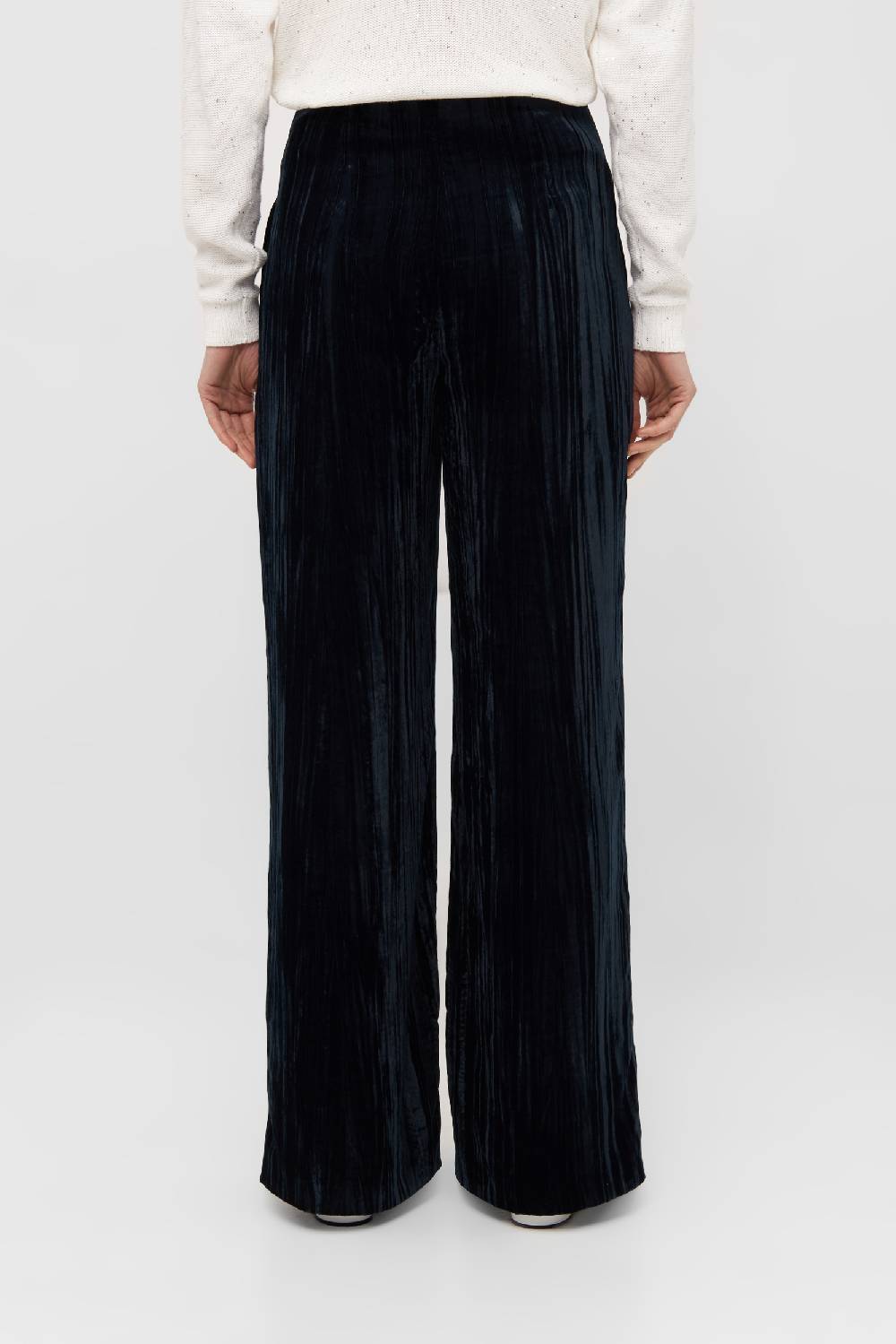 Raffaello Rossi Marlenehose Wide Leg lang High Waist blau: ANAIS Schlussverkauf