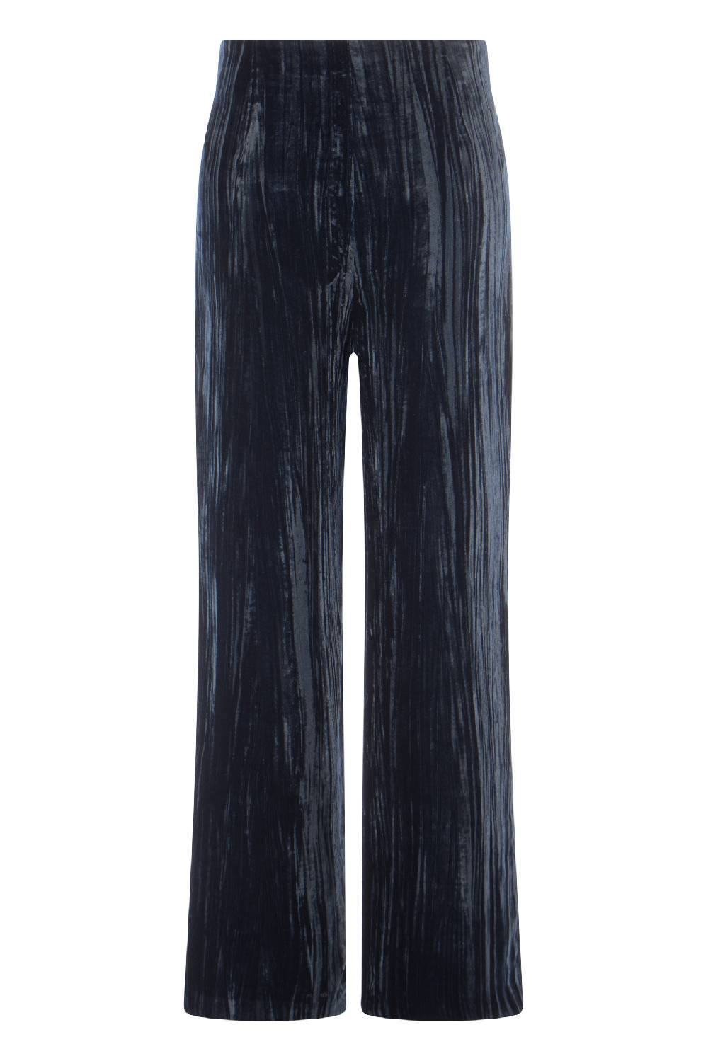 Raffaello Rossi Marlenehose Wide Leg lang High Waist blau: ANAIS Schlussverkauf