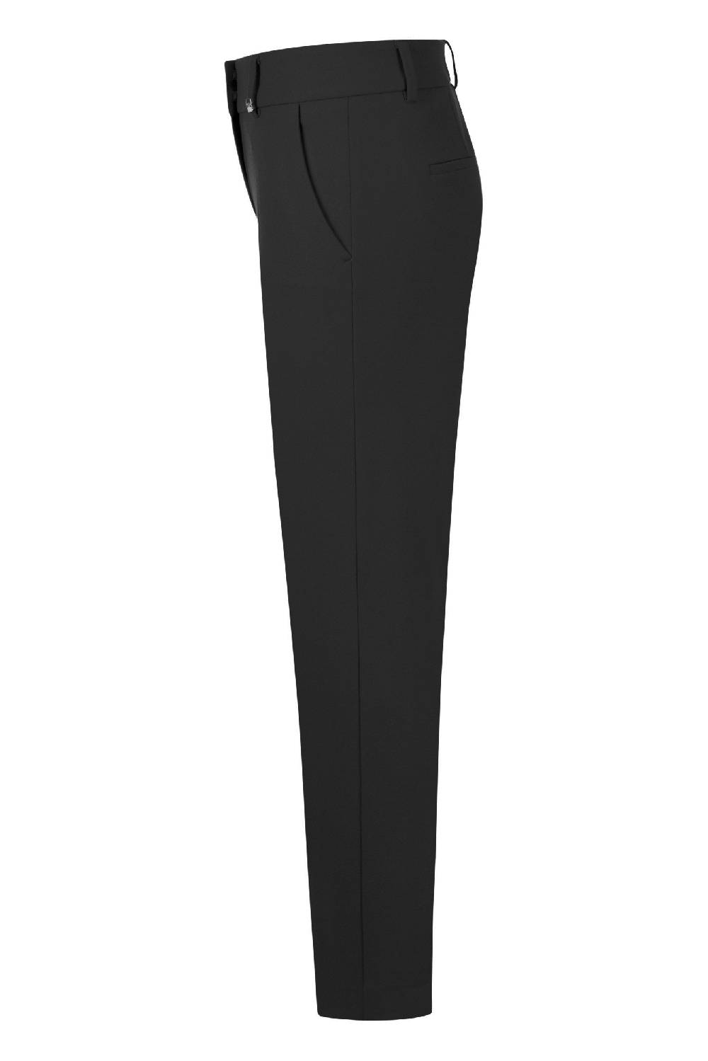 Raffaello Rossi Chino Straight lang Mid Waist schwarz: DORA O Fabrikverkauf