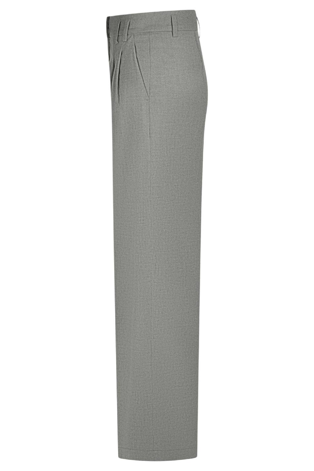 Raffaello Rossi Bundfaltenhose Wide Leg lang High Waist grau: MAYLA Günstiger Verkauf