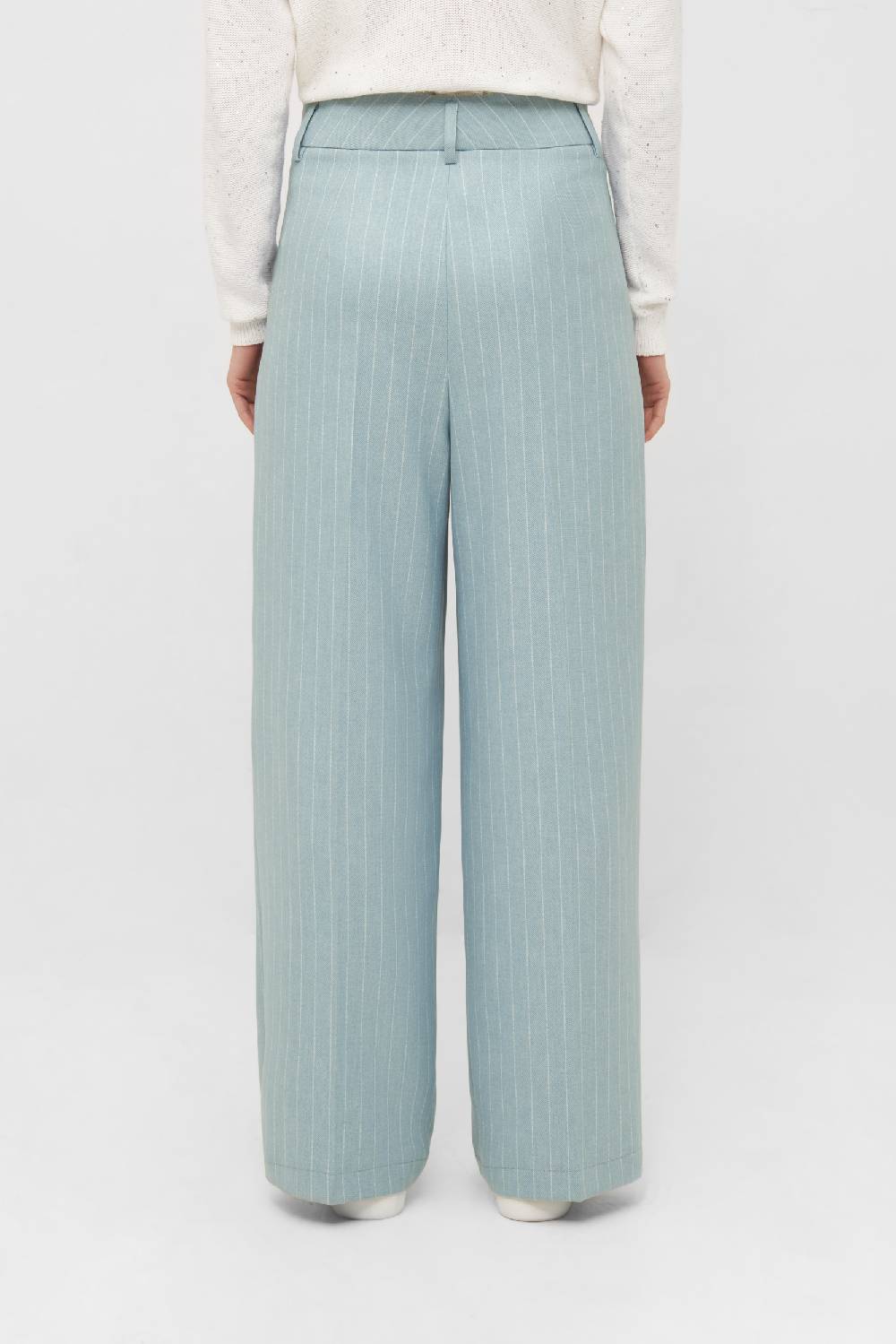 Raffaello Rossi Bundfaltenhose Wide Leg lang High Waist gemustert: MAYLA Weihnachtsangebot