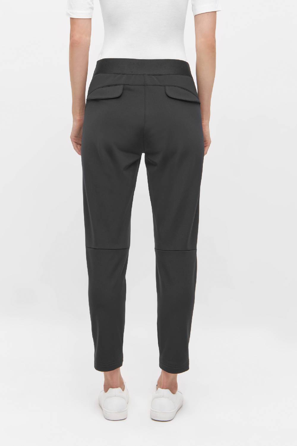 Raffaello Rossi Joggpant Relaxed verkürzt -7/8 Mid Waist schwarz: NATINA RIBBON Outlet
