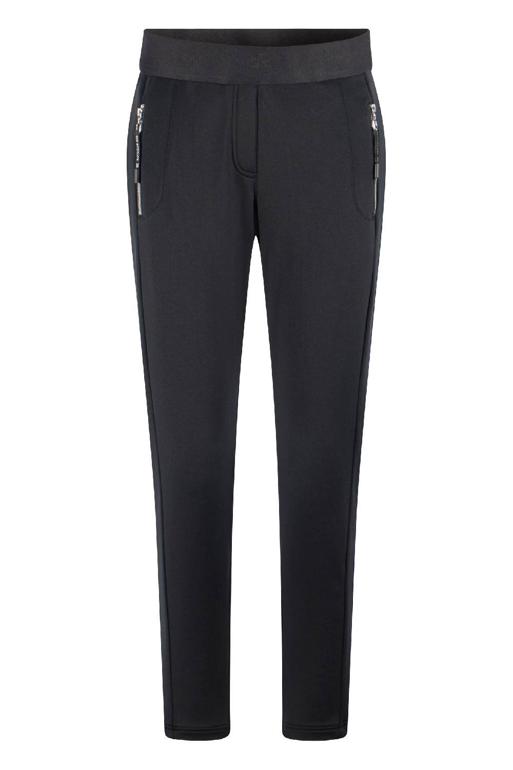 Raffaello Rossi Joggpant Relaxed verkürzt -7/8 Mid Waist schwarz: NATINA RIBBON Outlet