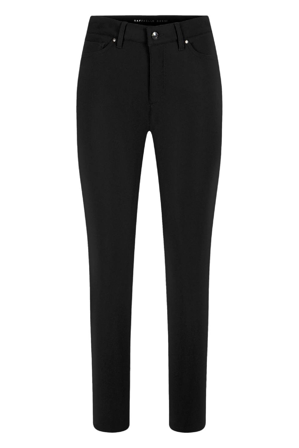 Raffaello Rossi 5-Pocket Slim lang Mid Waist schwarz: SUZY