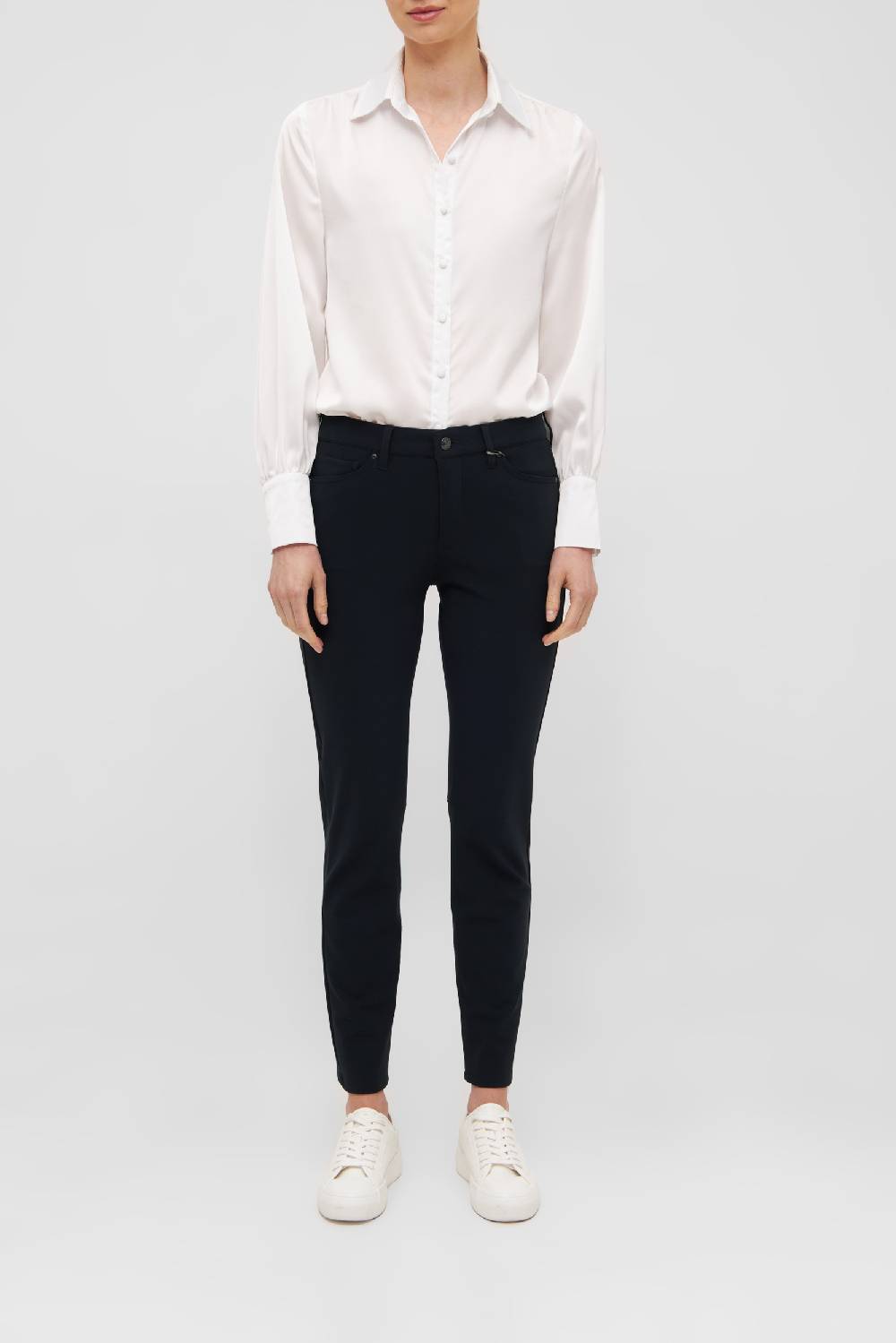 Raffaello Rossi 5-Pocket Slim lang Mid Waist schwarz: SUZY Hotsell
