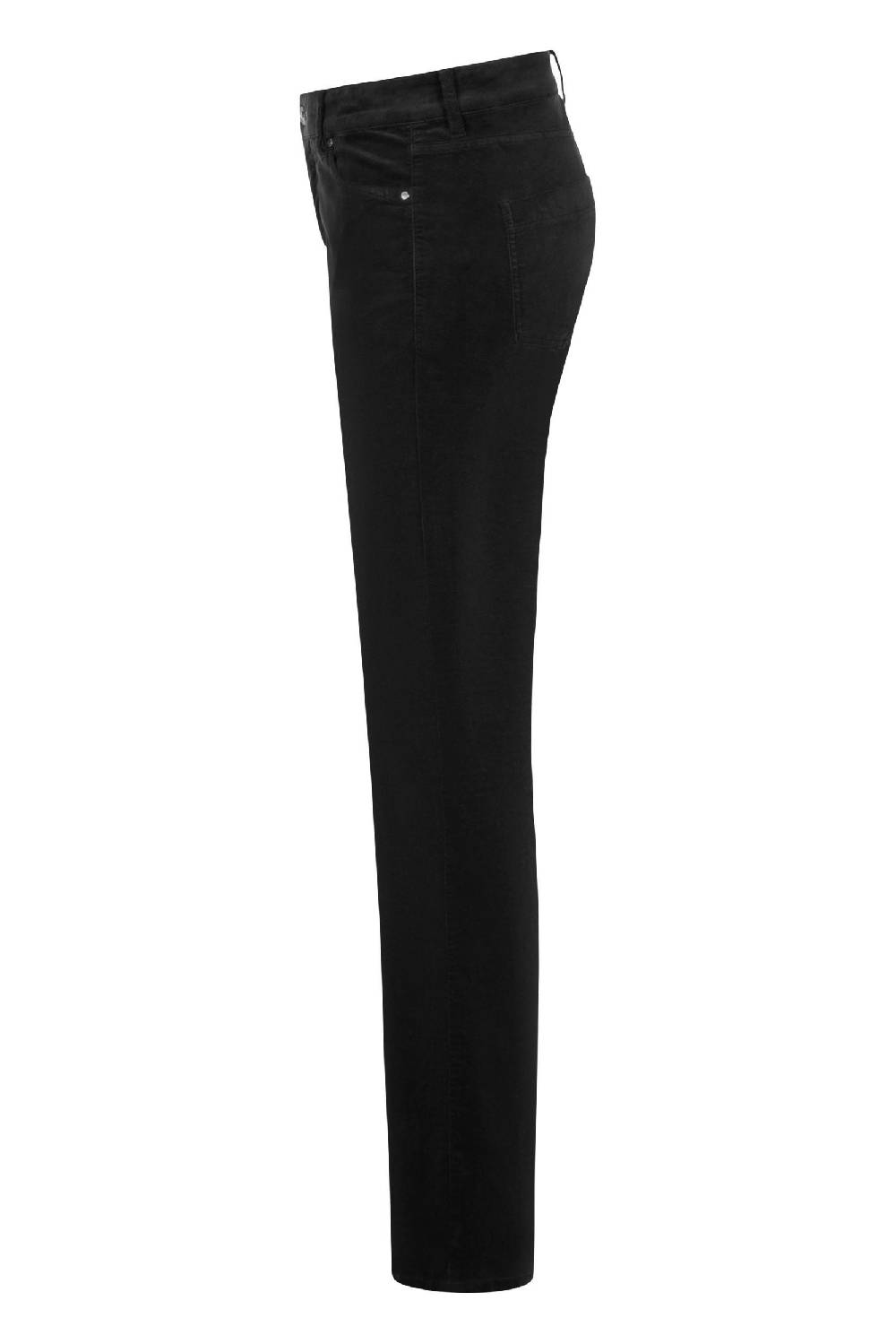 Raffaello Rossi Bootcut Slim lang Mid Waist schwarz: VIC FLARED Günstiger Verkauf