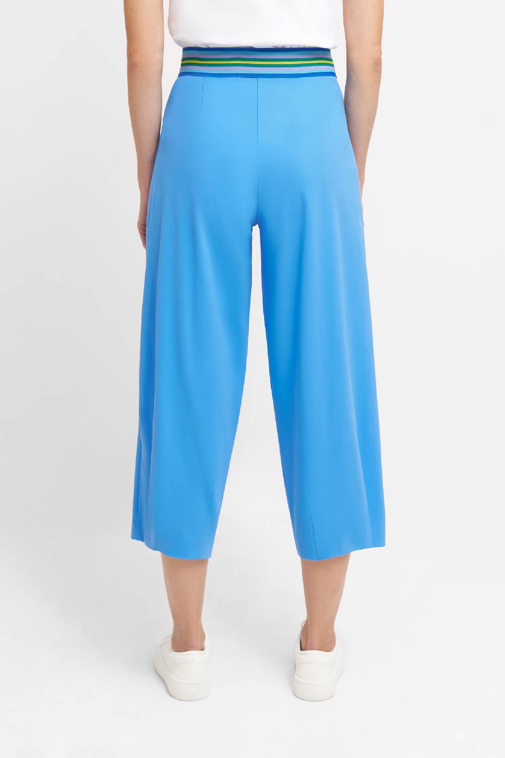 Raffaello Rossi Joggpant Relaxed verkürzt -6/8 Mid Waist blau: SALLY 6/8 RIBBON Günstiger Verkauf
