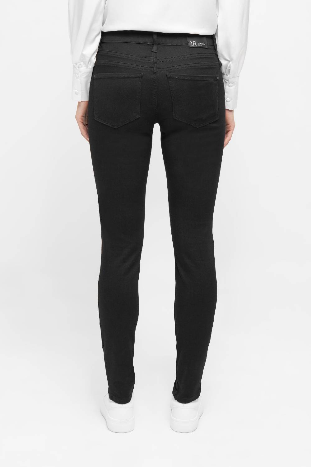 Raffaello Rossi 5-Pocket Skinny lang Mid Waist schwarz: AMAL Meist gekauft