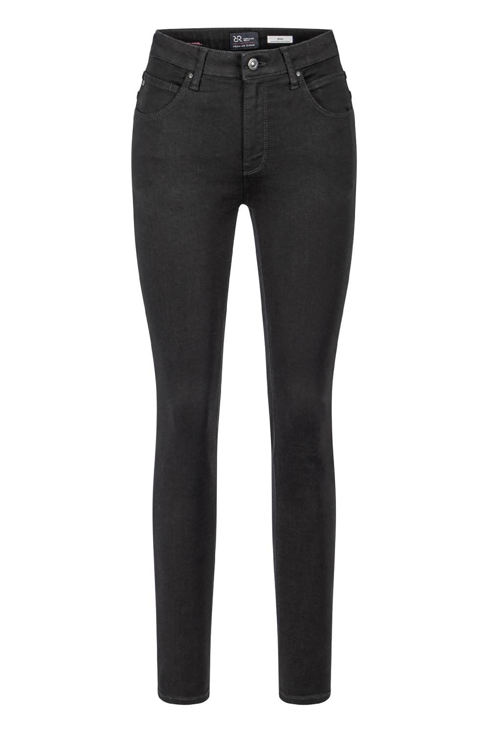 Raffaello Rossi 5-Pocket Skinny lang Mid Waist schwarz: AMAL Meist gekauft