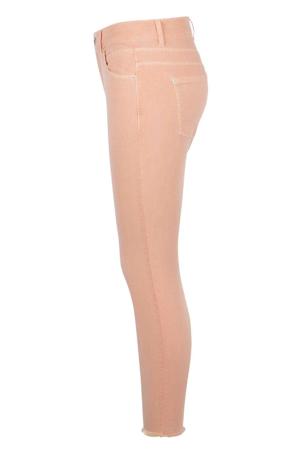 Raffaello Rossi 5-Pocket Slim verkürzt -7/8 Mid Waist rot: AMAL 7/8 Blitzverkäufe