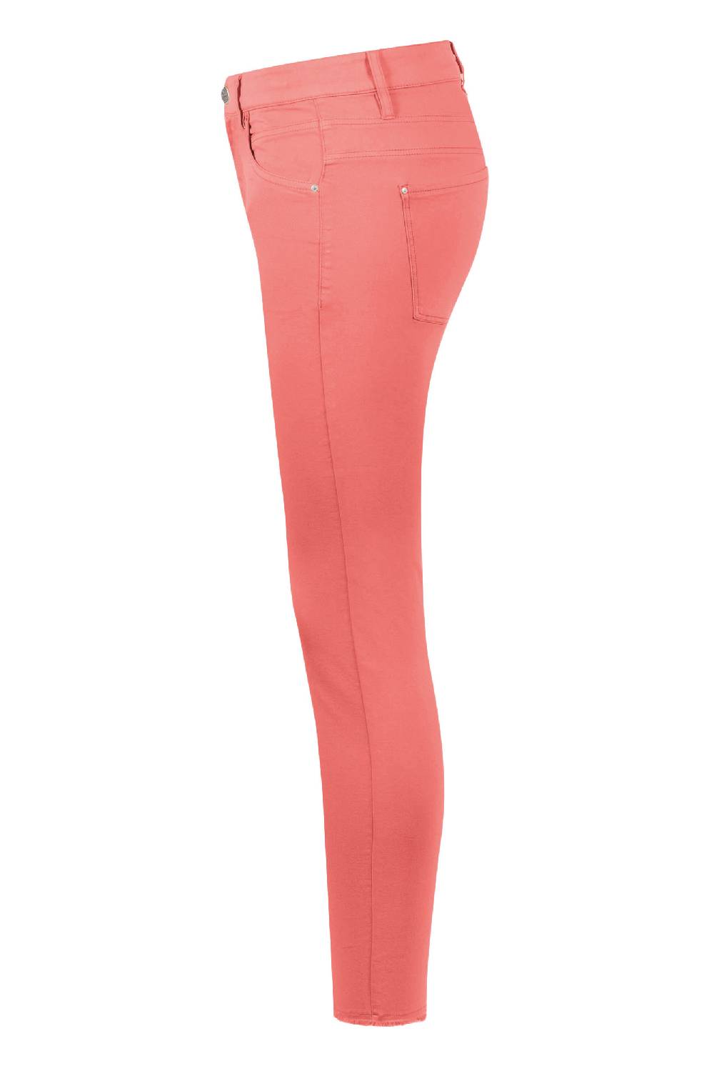 Raffaello Rossi 5-Pocket Slim verkürzt -7/8 Mid Waist rot: AMAL 7/8 Online