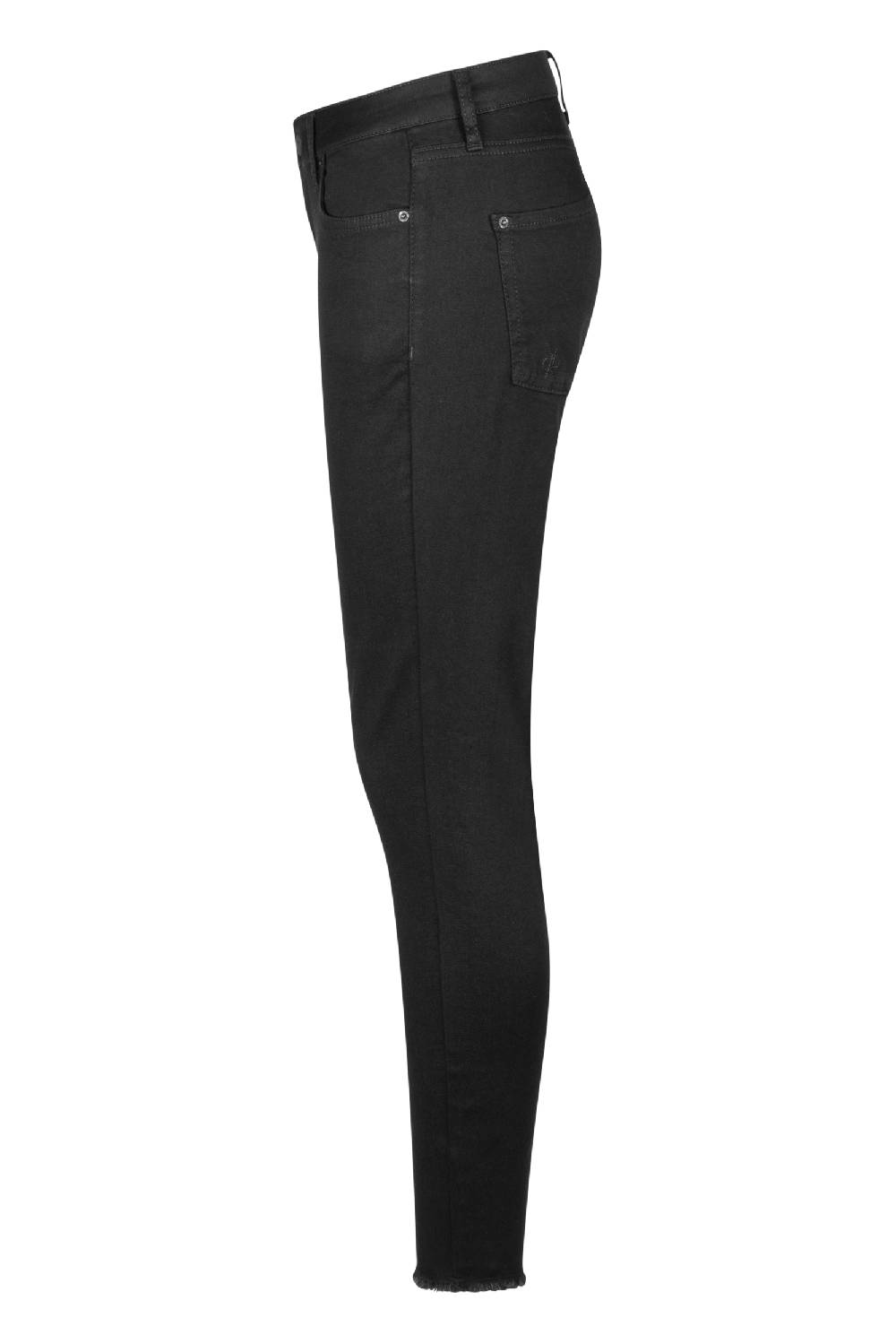Raffaello Rossi 5-Pocket Slim verkürzt -7/8 Mid Waist schwarz: JANE Outlet