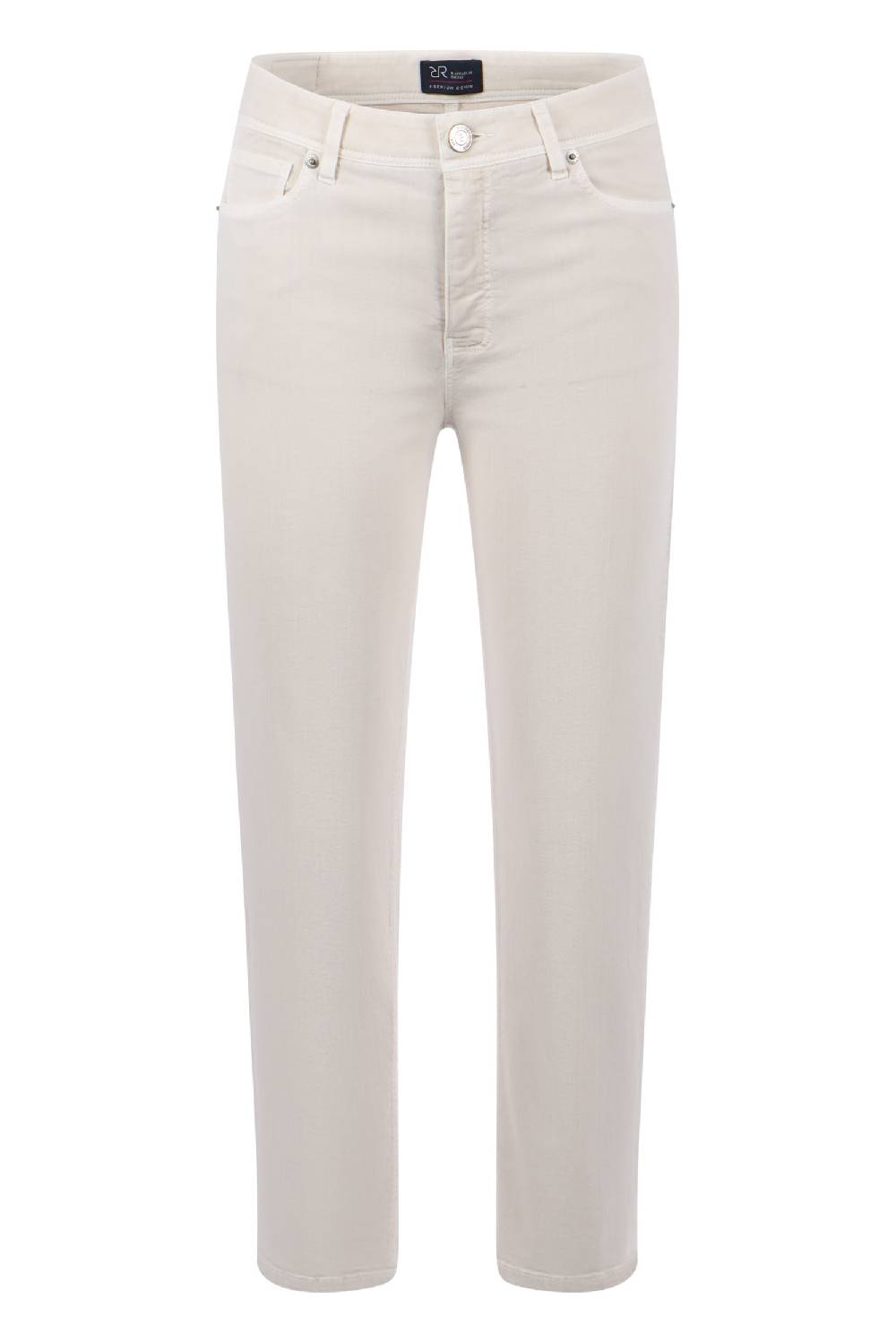 Raffaello Rossi 5-Pocket Straight verkürzt -6/8 Mid Waist beige: LEYLE 6/8 JETZT KAUFEN