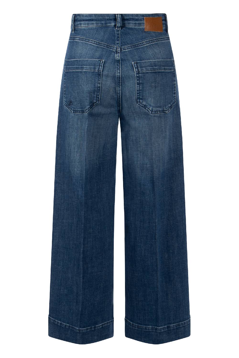 Raffaello Rossi 5-Pocket Wide Leg verkürzt -6/8 High Waist blau: MIRU 6/8 Angebote