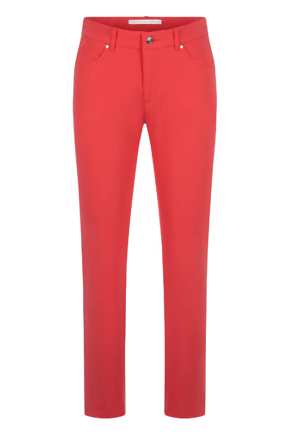 Raffaello Rossi 5-Pocket Slim verkürzt -7/8 Low Waist rot: SUZY Günstiger Verkauf