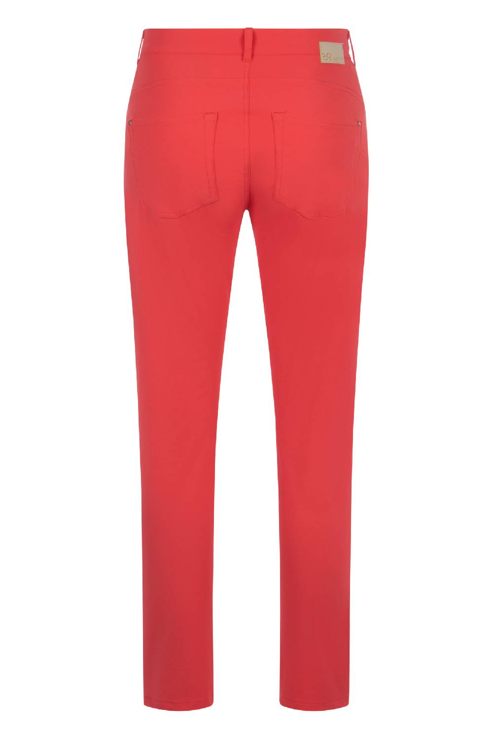 Raffaello Rossi 5-Pocket Slim verkürzt -7/8 Low Waist rot: SUZY Günstiger Verkauf