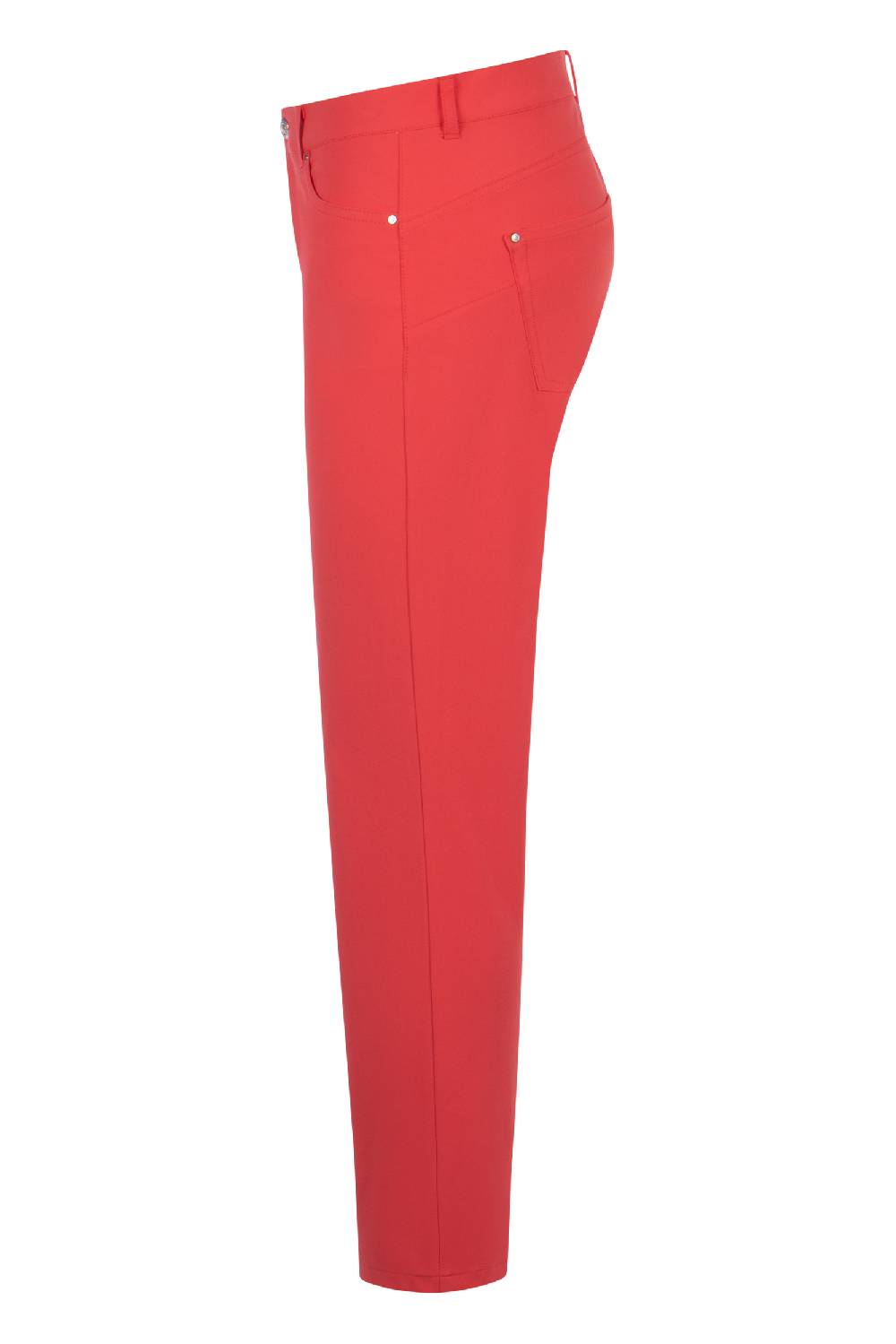 Raffaello Rossi 5-Pocket Slim verkürzt -7/8 Low Waist rot: SUZY Günstiger Verkauf