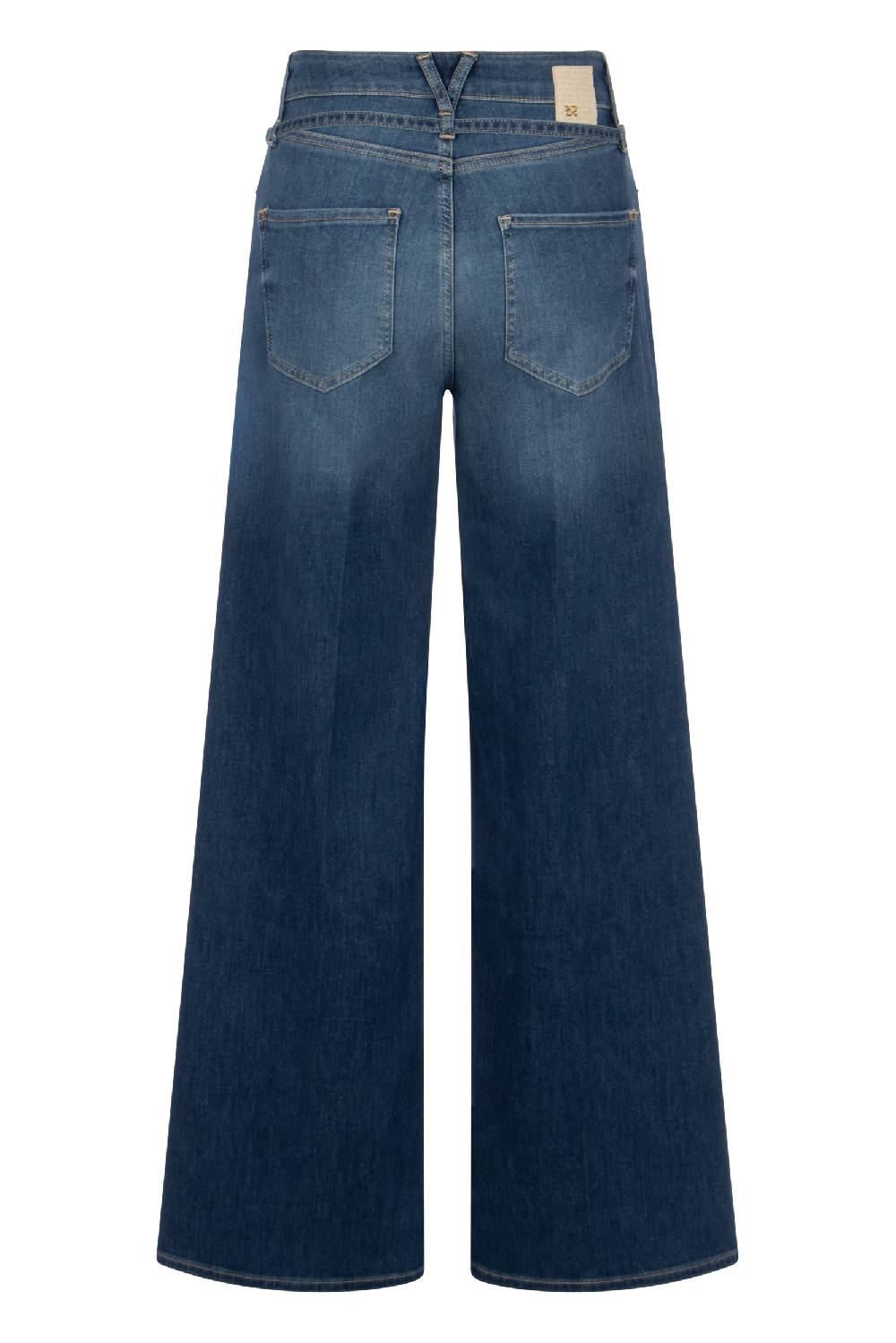 Raffaello Rossi 5-Pocket Wide Leg lang High Waist blau: SVENTY B Meist gekauft