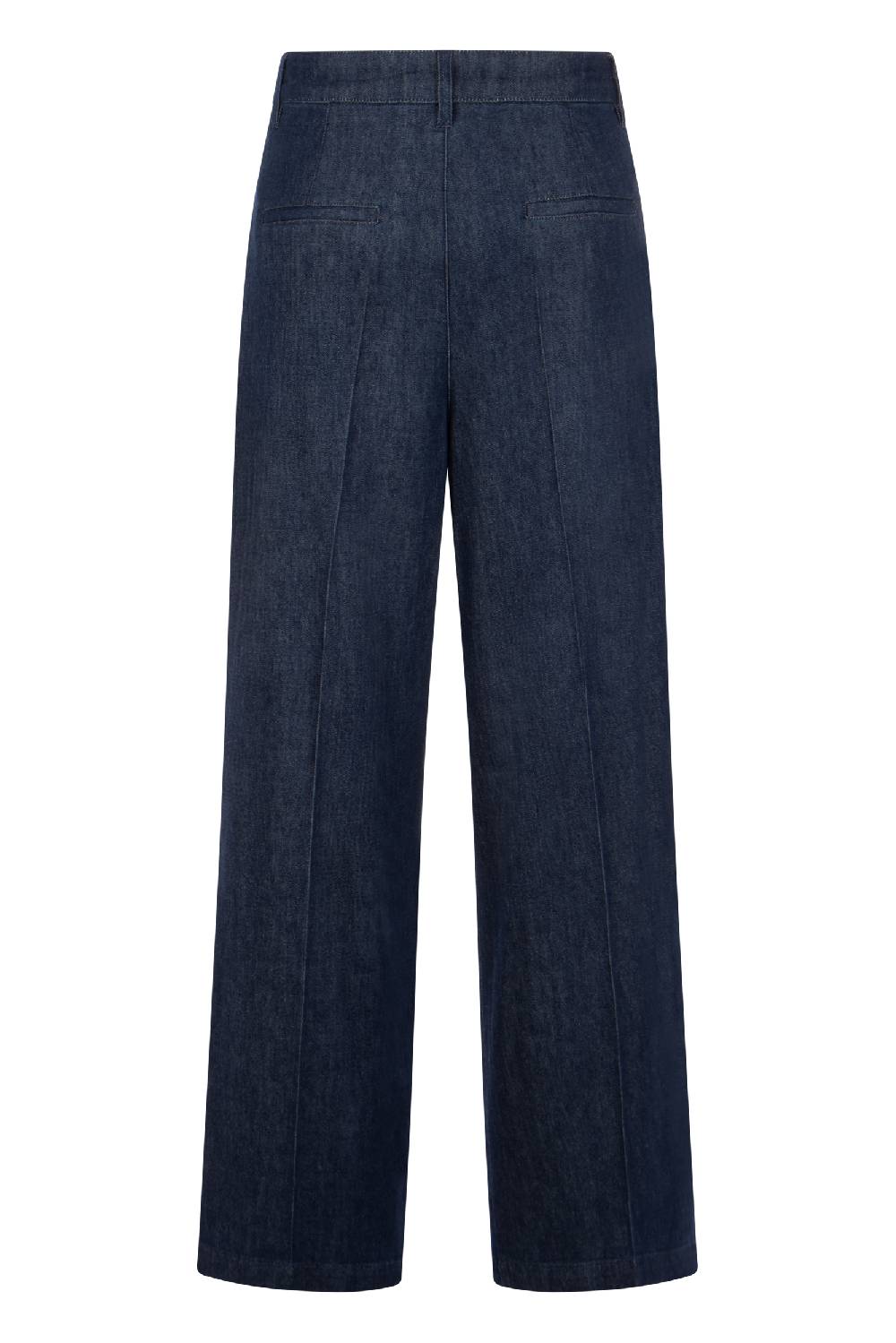 Raffaello Rossi 5-Pocket Wide Leg lang High Waist blau: TARA Blitzverkäufe