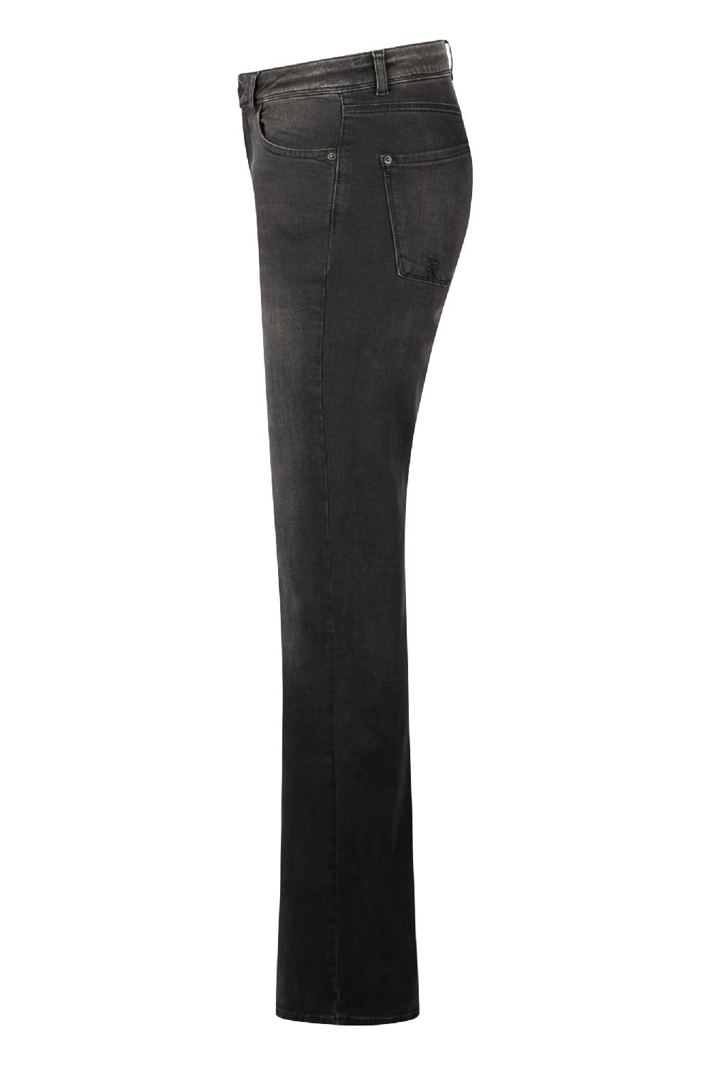 Raffaello Rossi 5-Pocket Wide Leg lang Mid Waist grau: VIC FLARED Auslauf