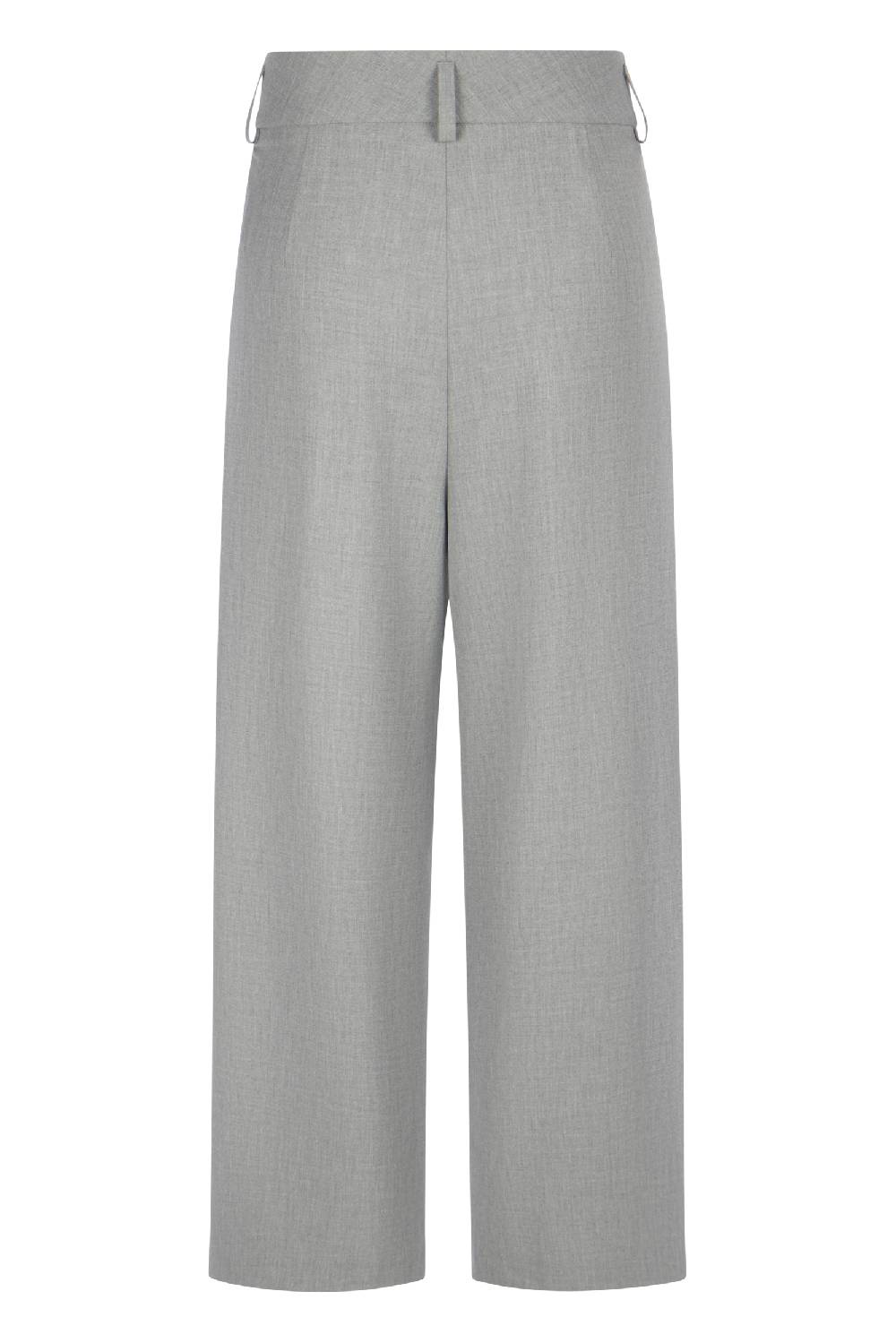 Raffaello Rossi Bundfaltenhose Wide Leg lang High Waist grau: MAYLA Schlussverkauf