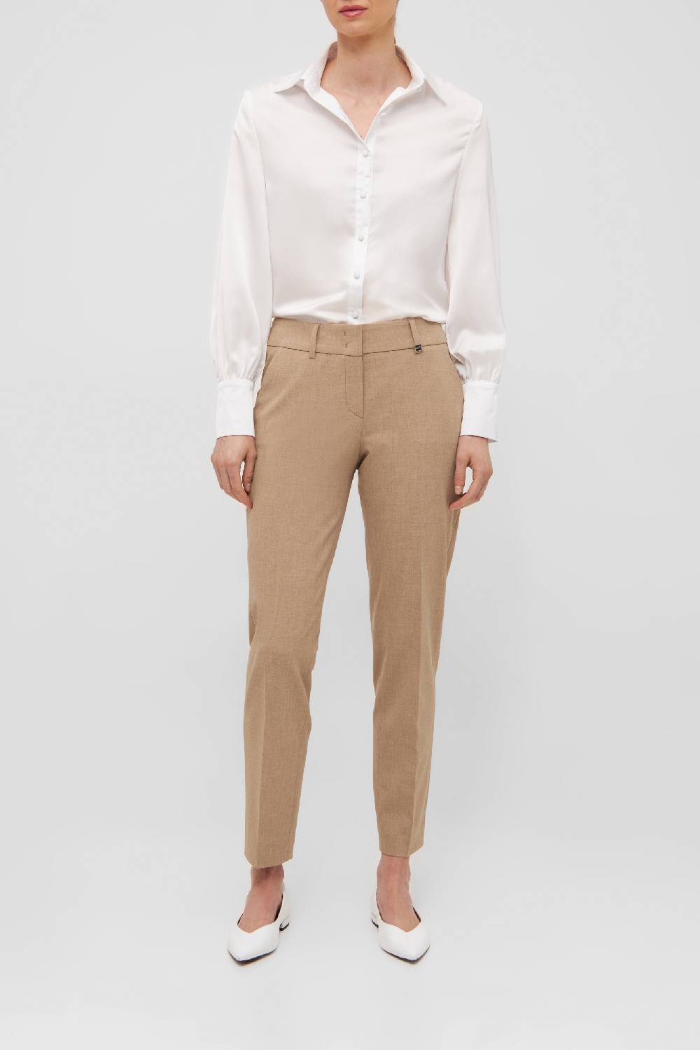 Raffaello Rossi Chino Slim lang Mid Waist schwarz: DORA O Outlet