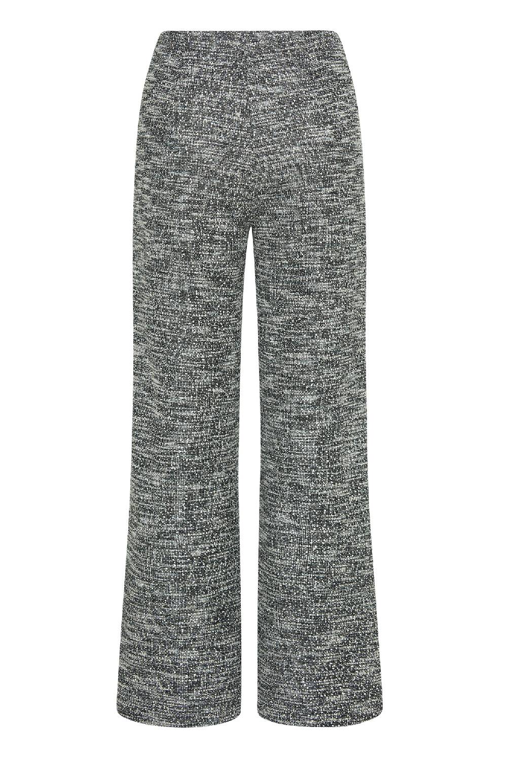 Raffaello Rossi Marlenehose Wide Leg lang Mid Waist schwarz: ELAINE Auslauf
