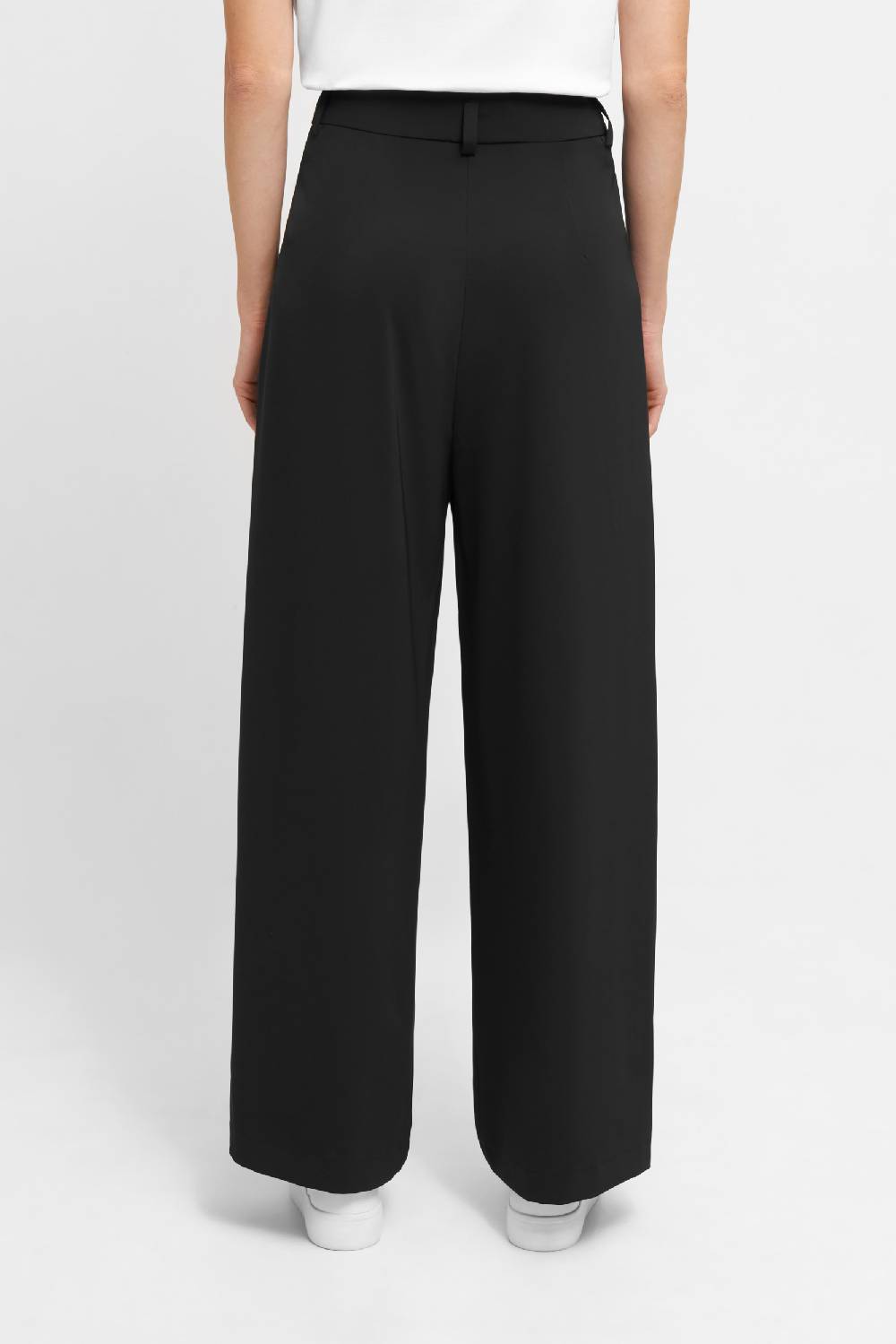Raffaello Rossi Marlenehose Wide Leg lang High Waist schwarz: MAYLA Günstiger Verkauf