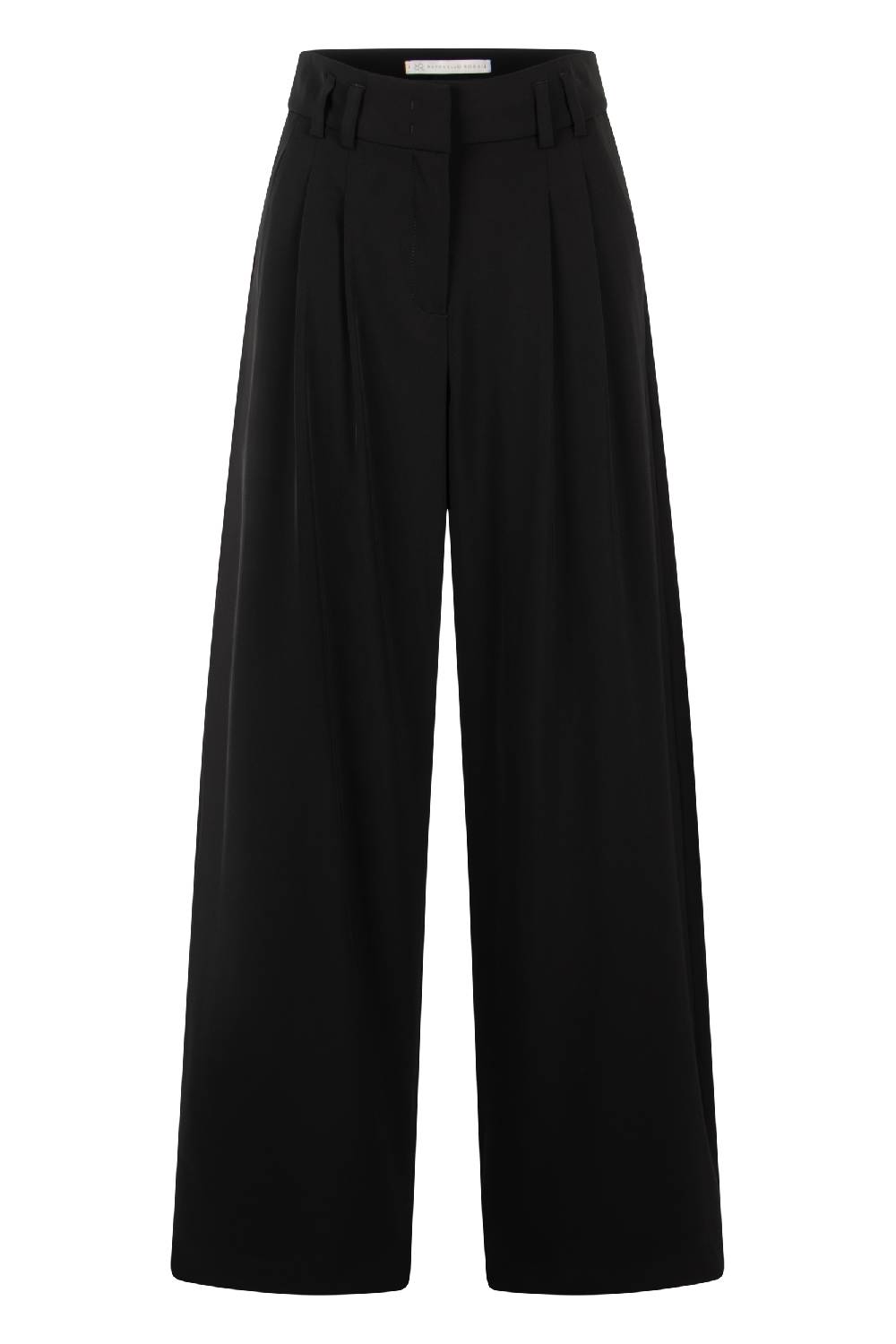 Raffaello Rossi Marlenehose Wide Leg lang High Waist schwarz: MAYLA Günstiger Verkauf