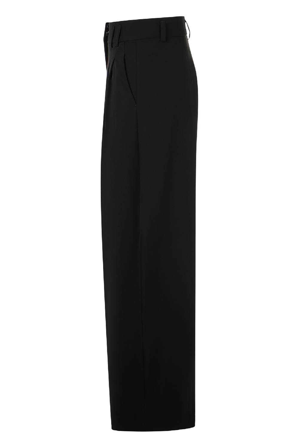 Raffaello Rossi Marlenehose Wide Leg lang High Waist schwarz: MAYLA Günstiger Verkauf