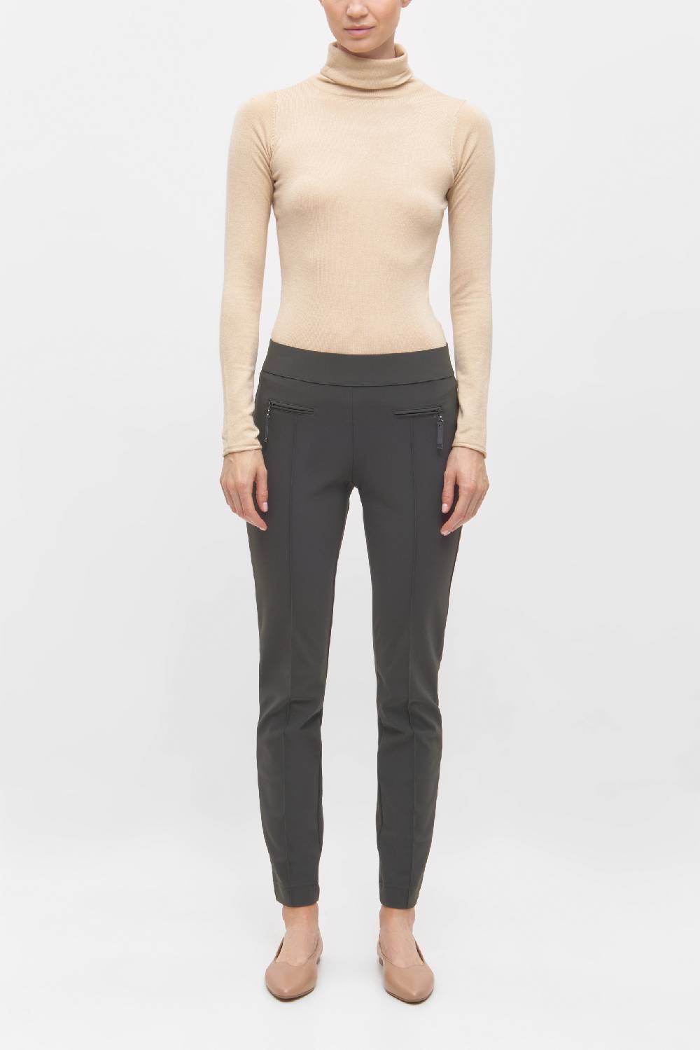 Raffaello Rossi Leggins Slim lang Mid Waist schwarz: OTTI Online