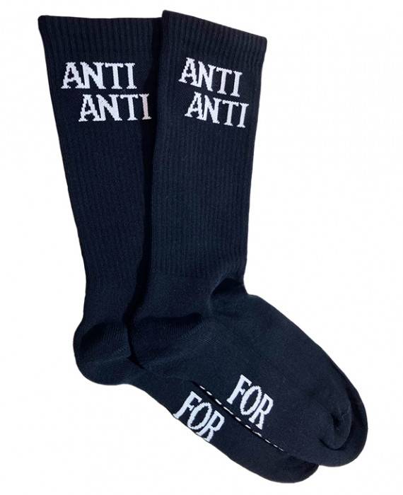 Rebel Rockers Anti Sneaker Sock blk Auslauf