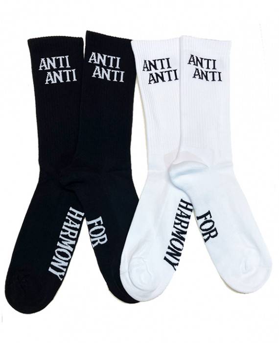 Rebel Rockers Anti Sneaker Sock White Schlussverkauf