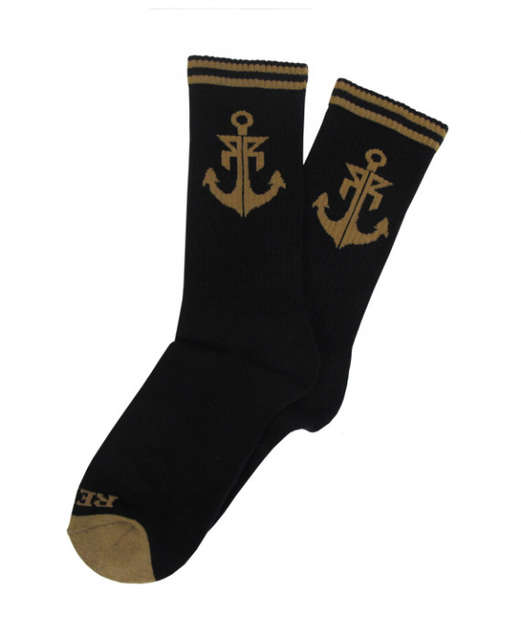 Rebel Rockers Anchor Sneaker Sock Schlussverkauf