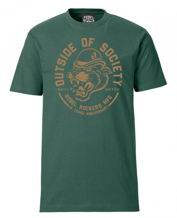 Rebel Rockers Bowler bottle green Blitzverkäufe