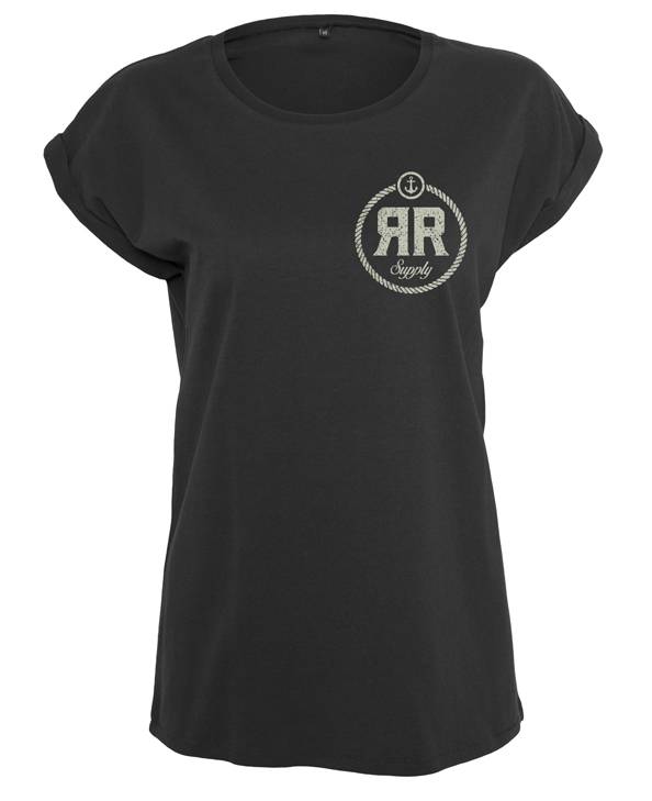 Rebel Rockers Bottle Girl Loosefit Tee Fabrikverkauf