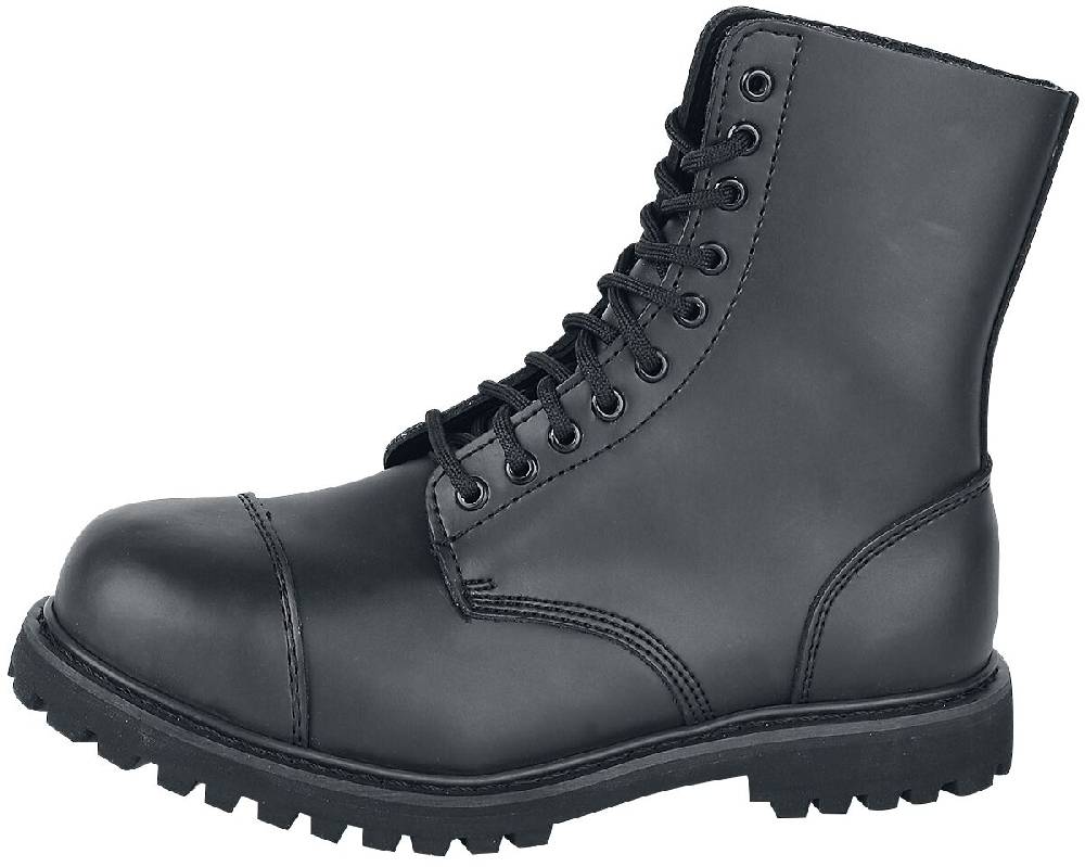 EMP "Phantom 10-Loch" Boot schwarz von Brandit Schlussverkauf