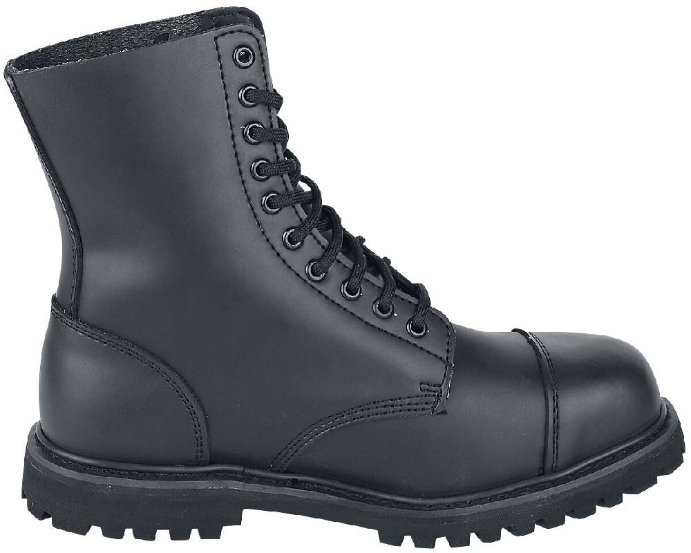 EMP "Phantom 10-Loch" Boot schwarz von Brandit Schlussverkauf
