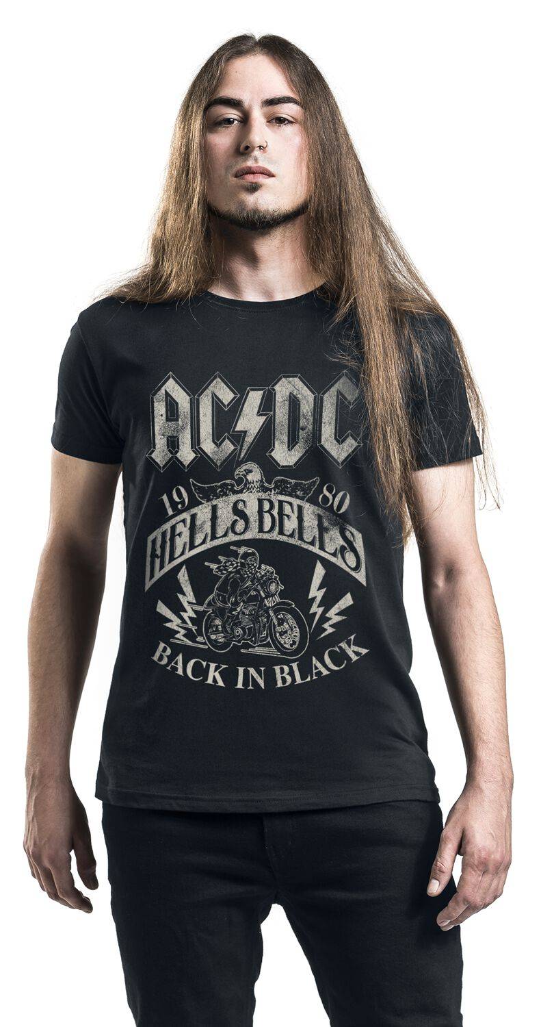 EMP "Hells Bells 1980" T-Shirt schwarz von AC/DC Großer Ausverkauf