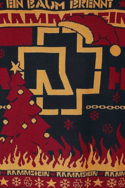 EMP "Holiday Sweater 2020" Weihnachtspullover multicolor von Rammstein Angebote