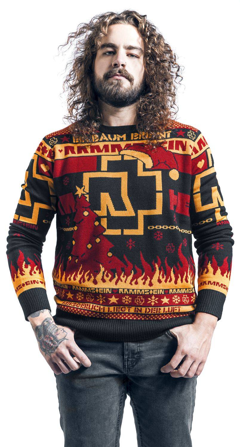 EMP "Holiday Sweater 2020" Weihnachtspullover multicolor von Rammstein Angebote