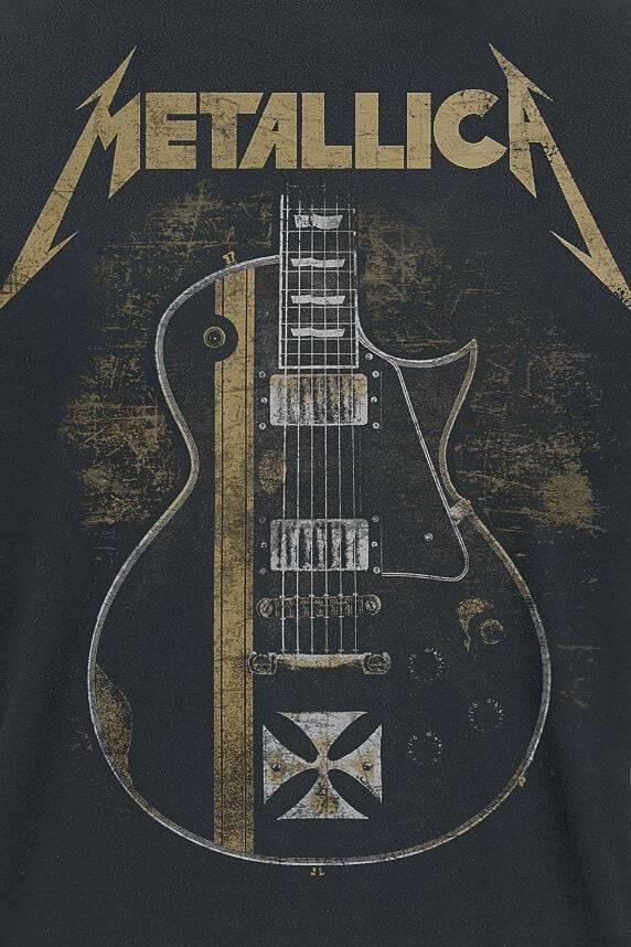 EMP "Hetfield Iron Cross Guitar" T-Shirt schwarz von Metallica Meist gekauft