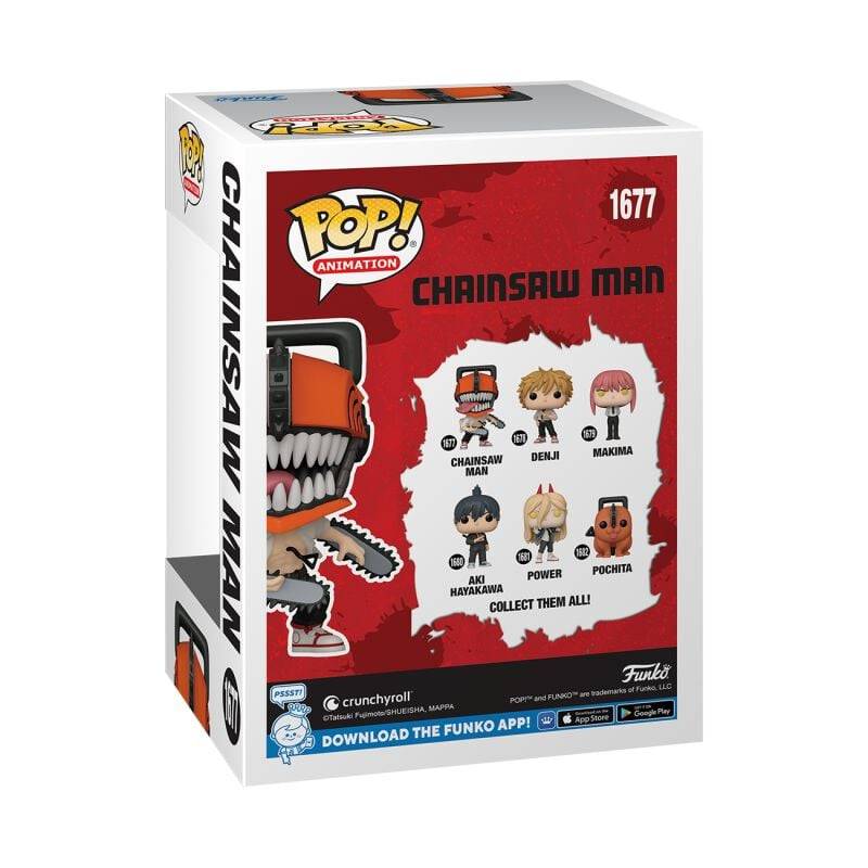 EMP "Chainsaw Man (Chase Edition möglich!) Vinyl Figur 1677" Funko Pop! multicolor von Chainsaw Man Online
