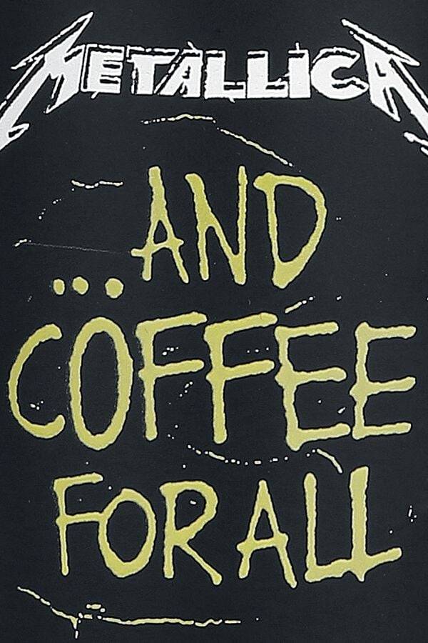 EMP " And Coffee For All" Tasse mattschwarz von Metallica Angebote