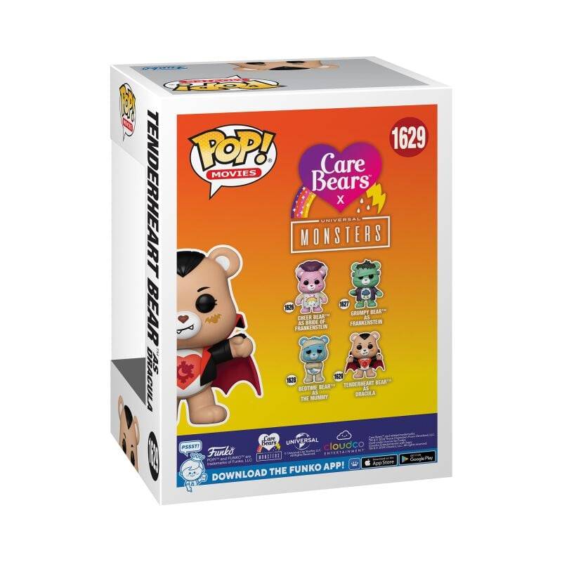EMP "Die Glücksbärchis x Universal Monsters - Tenderheart Bear as Dracula Vinyl Figur 1629" Funko Pop! multicolor von Die Glücksbärchis Meist gekauft