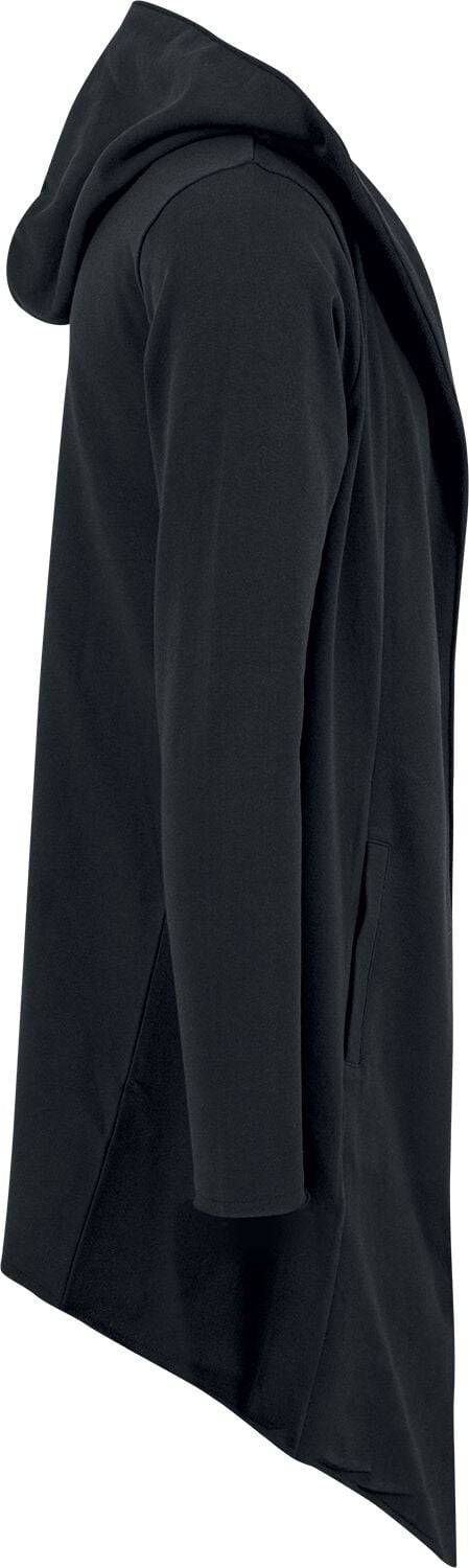 EMP "Long Hooded Open Edge Cardigan" Cardigan schwarz von Urban Classics Verkauf