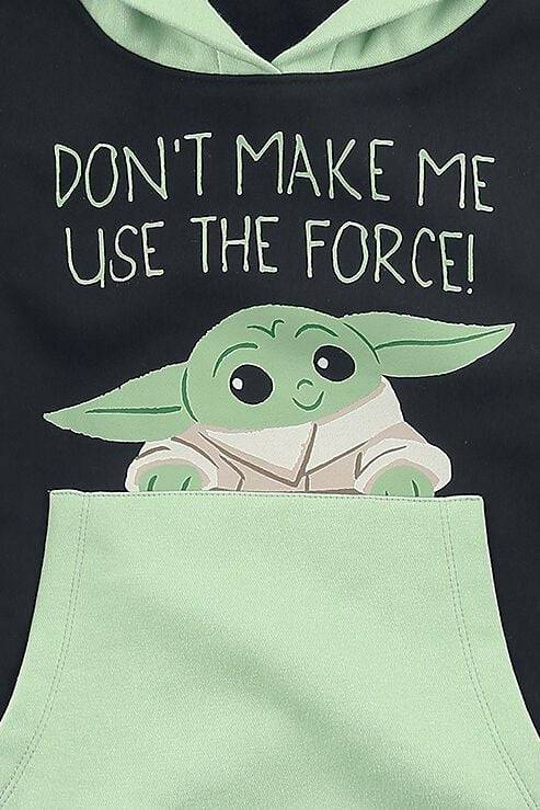 EMP "Don't Make Me Use The Force!" Kapuzenpullover schwarz/grün von Star Wars Meist gekauft