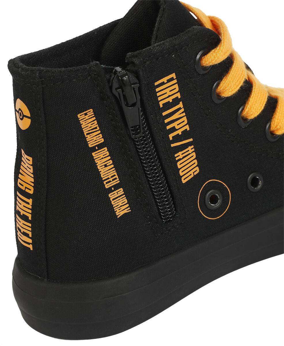 EMP "Glurak - Bring The Heat" Kinder Sneaker schwarz von Pokémon Angebote