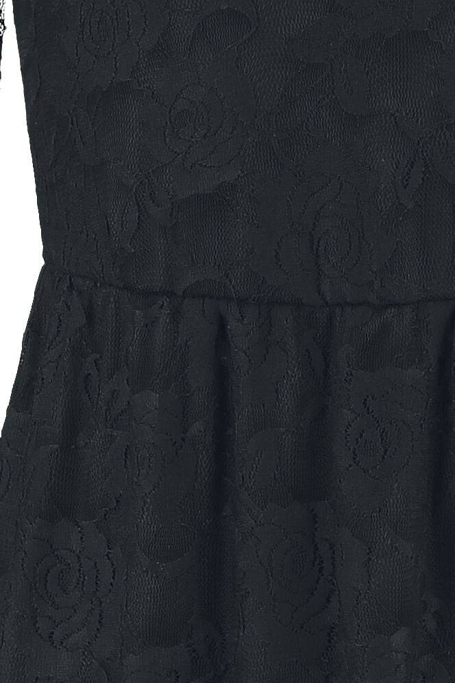 EMP "Lace Dress" Kurzes Kleid schwarz von Gothicana by EMP Verkauf